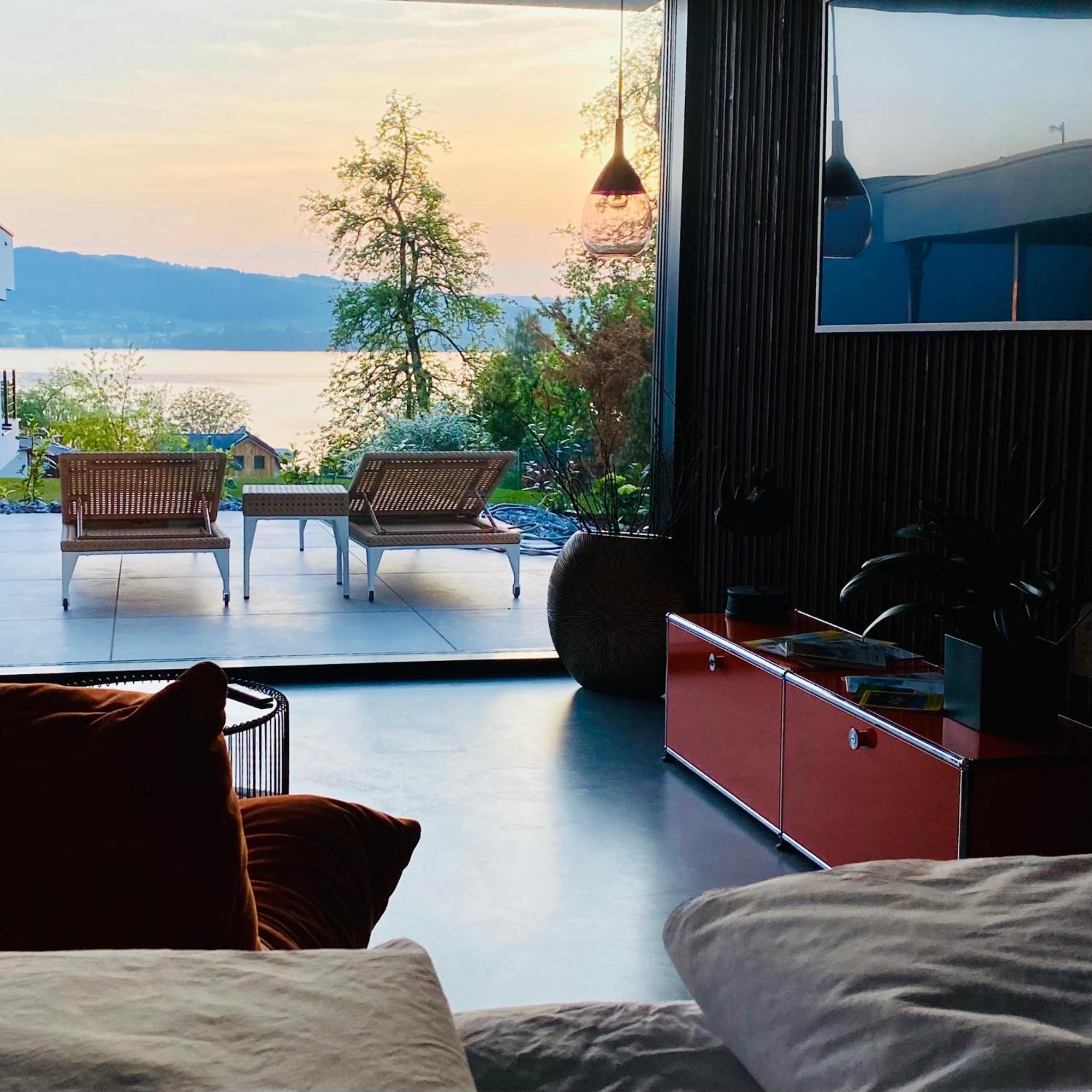 Orange Lounge Attersee Weyregg Exterior foto